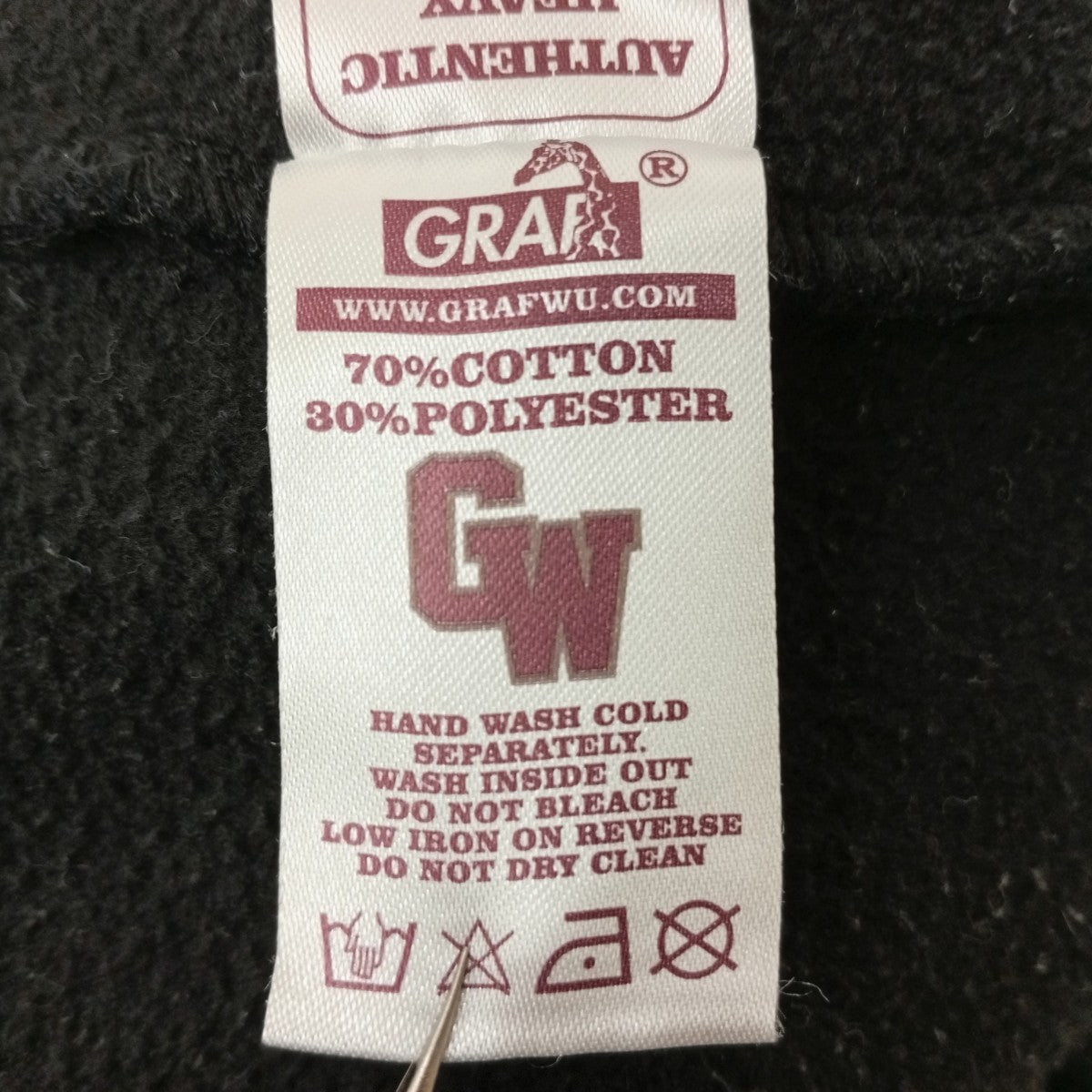 GRAF＆WU 刺繍パーカー 古着・中古-9枚目のアイテム画像