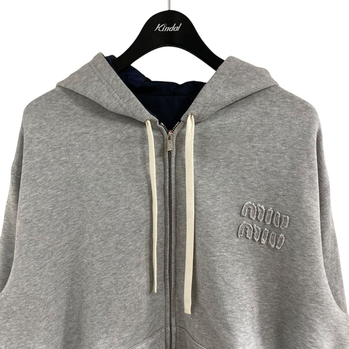 MIU MIU(ミュウミュウ) リバーシブルジャージブルゾンジャケット