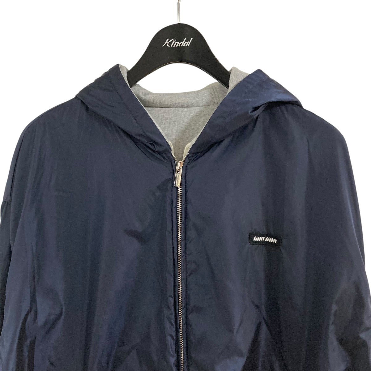 MIU MIU(ミュウミュウ) リバーシブルジャージブルゾンジャケット