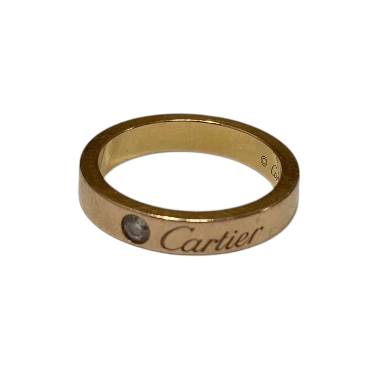 Cartier 3MMCドゥダイヤモンドリング 古着・中古-1枚目のアイテム画像