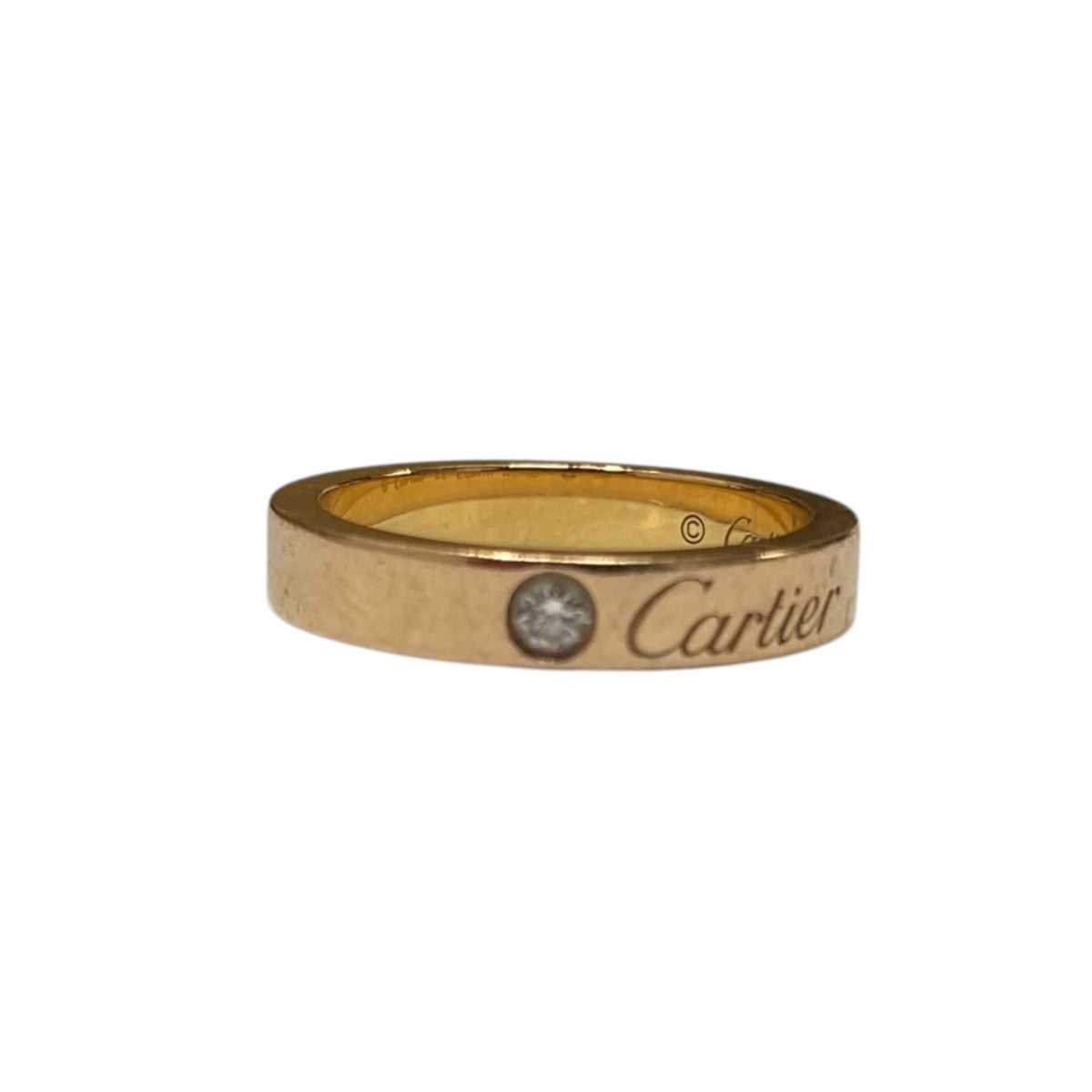 Cartier 3MMCドゥダイヤモンドリング 古着・中古-2枚目のアイテム画像