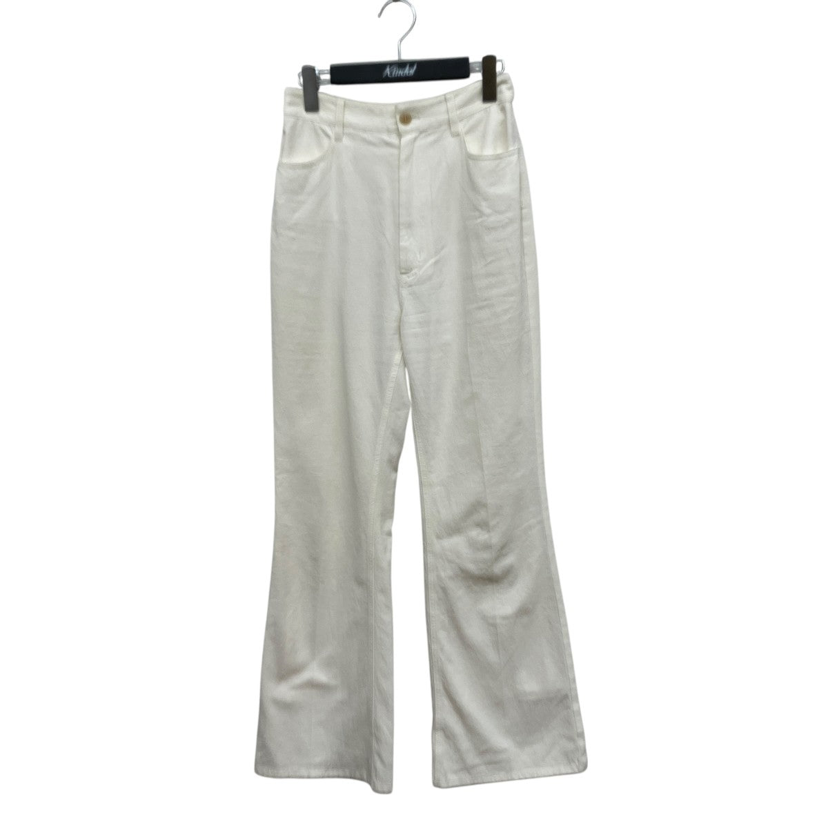 CLANE フィットフレアセンタープレスパンツ18110-7212 FIT FLARE CENTER PRESS PANTS 古着・中古-1枚目のアイテム画像