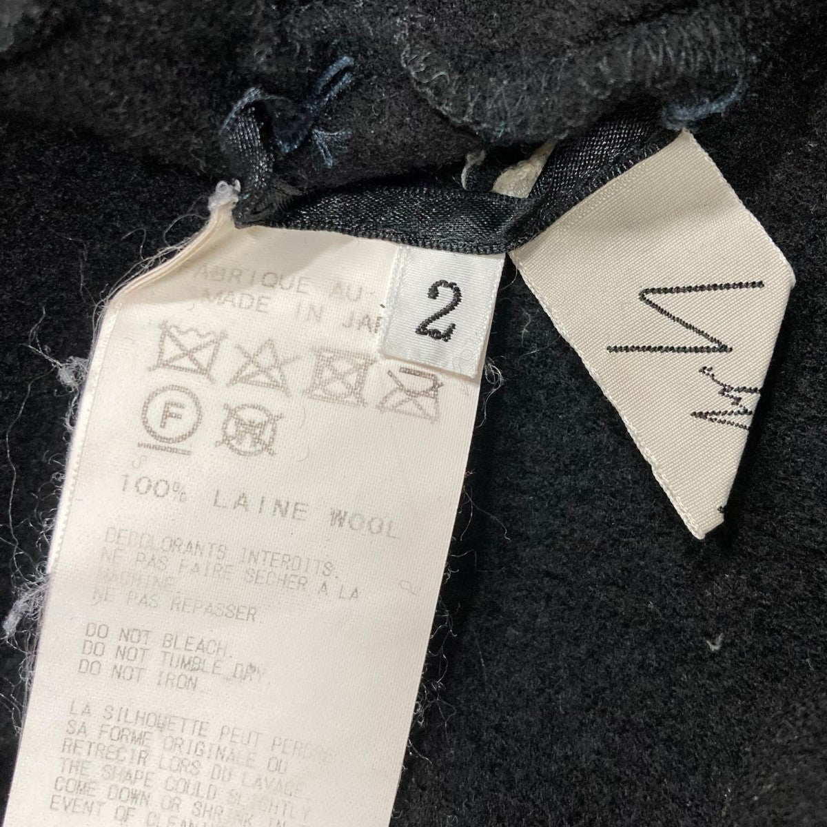 YOHJI YAMAMOTO ハイネックカットソーFV-T02-170 古着・中古-5枚目のアイテム画像