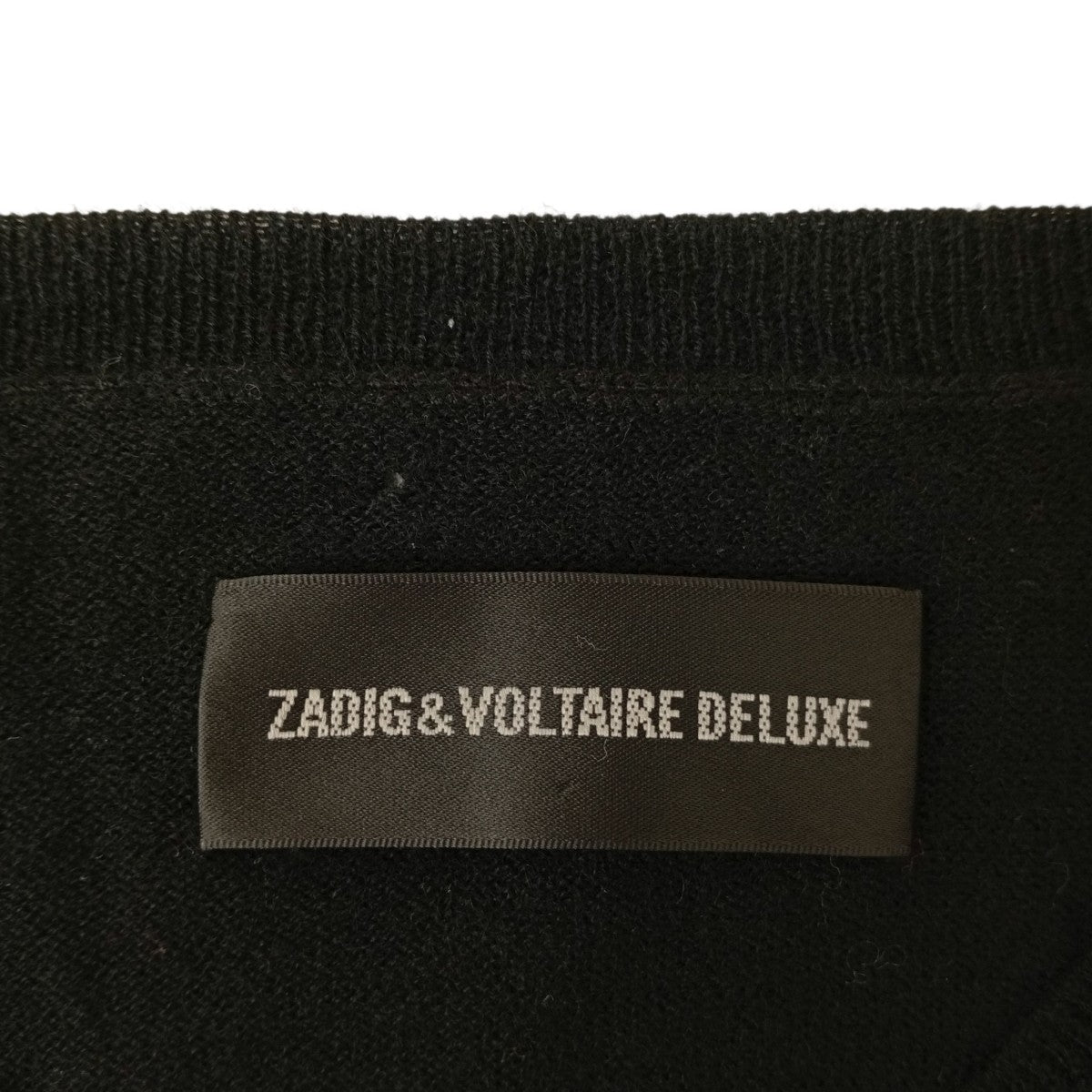 ZADIG＆VOLTAIRE スリーブスパンコールニットセーター 古着・中古-3枚目のアイテム画像