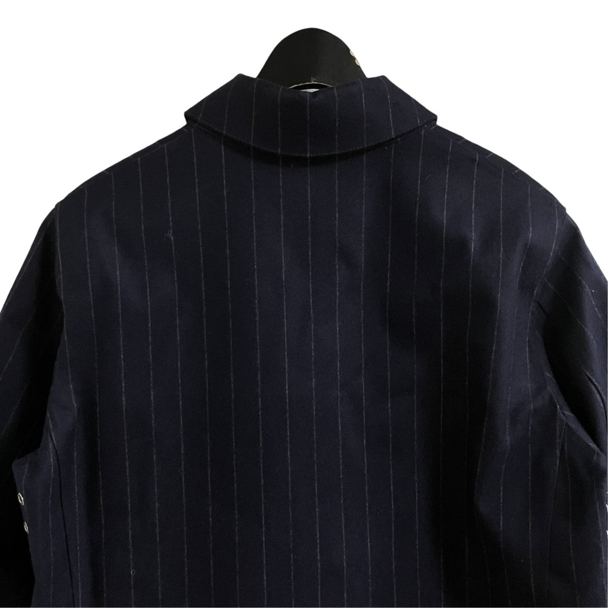 MACKINTOSH ラバライズドストライプコート 古着・中古-4枚目のアイテム画像