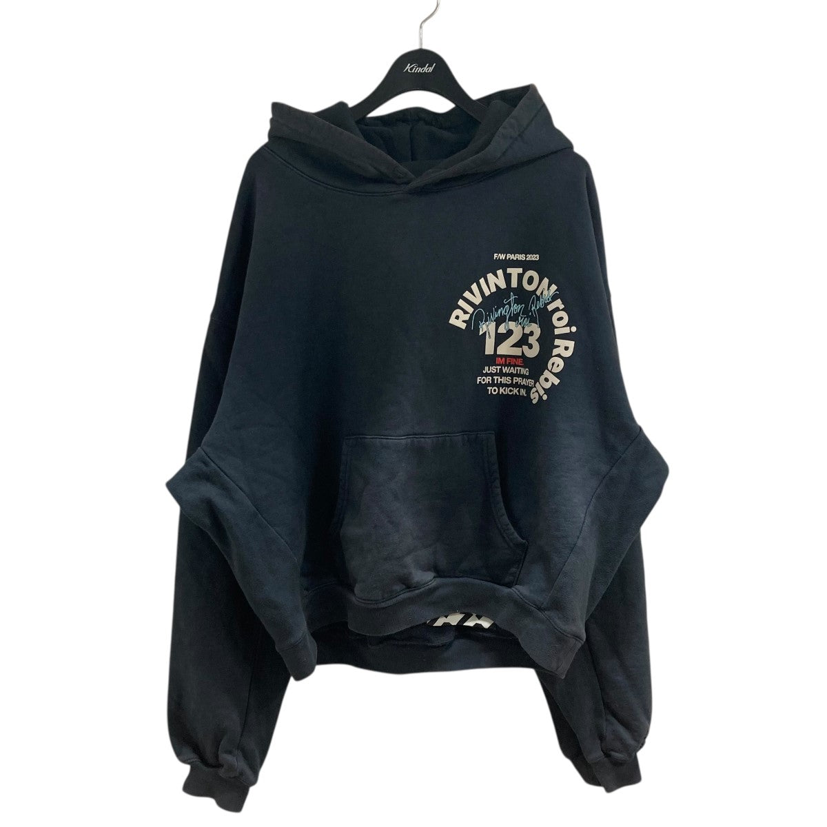 RRR123 プルオーバーパーカー 古着・中古-1枚目のアイテム画像