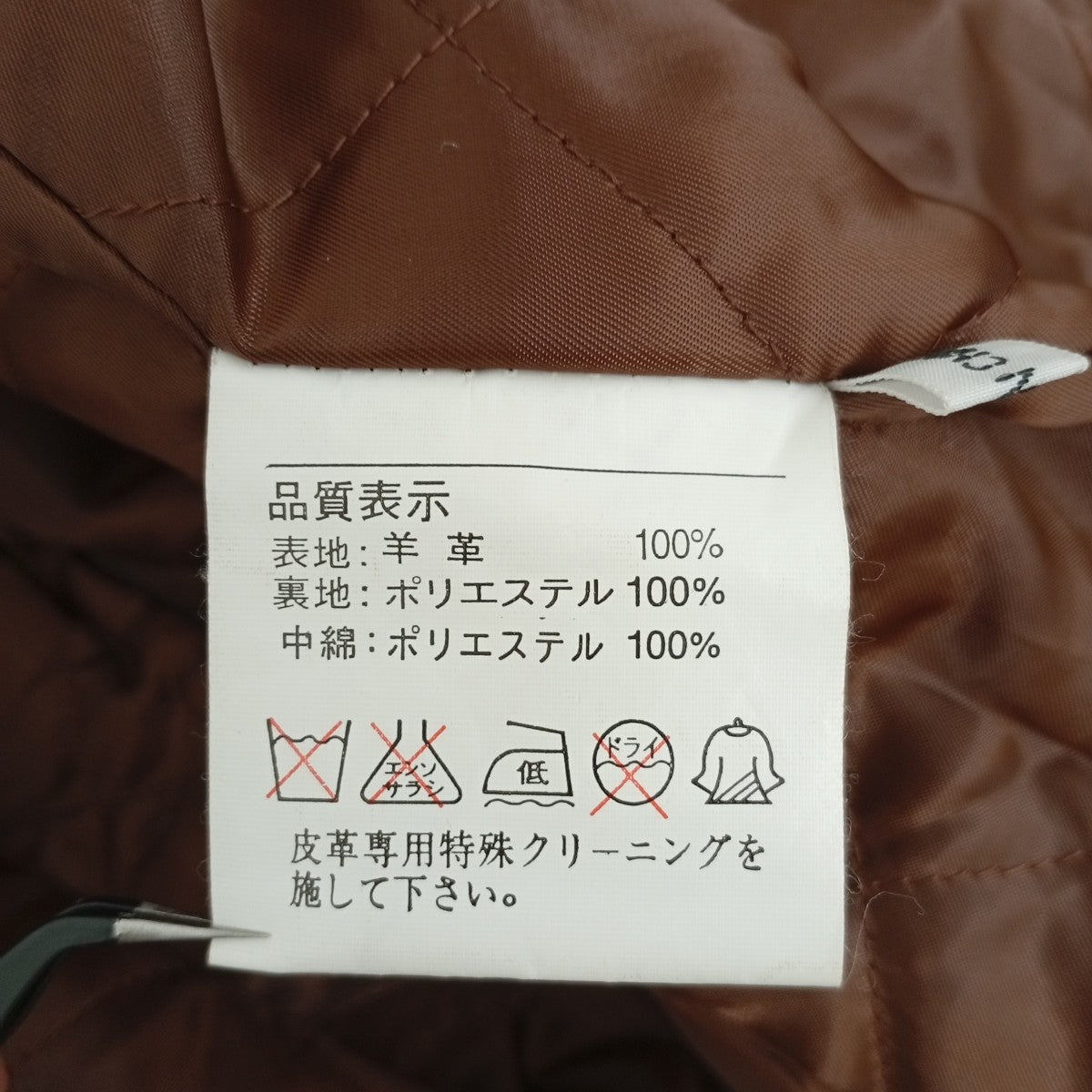 PELLECYMA レザージャケット 古着・中古-10枚目のアイテム画像