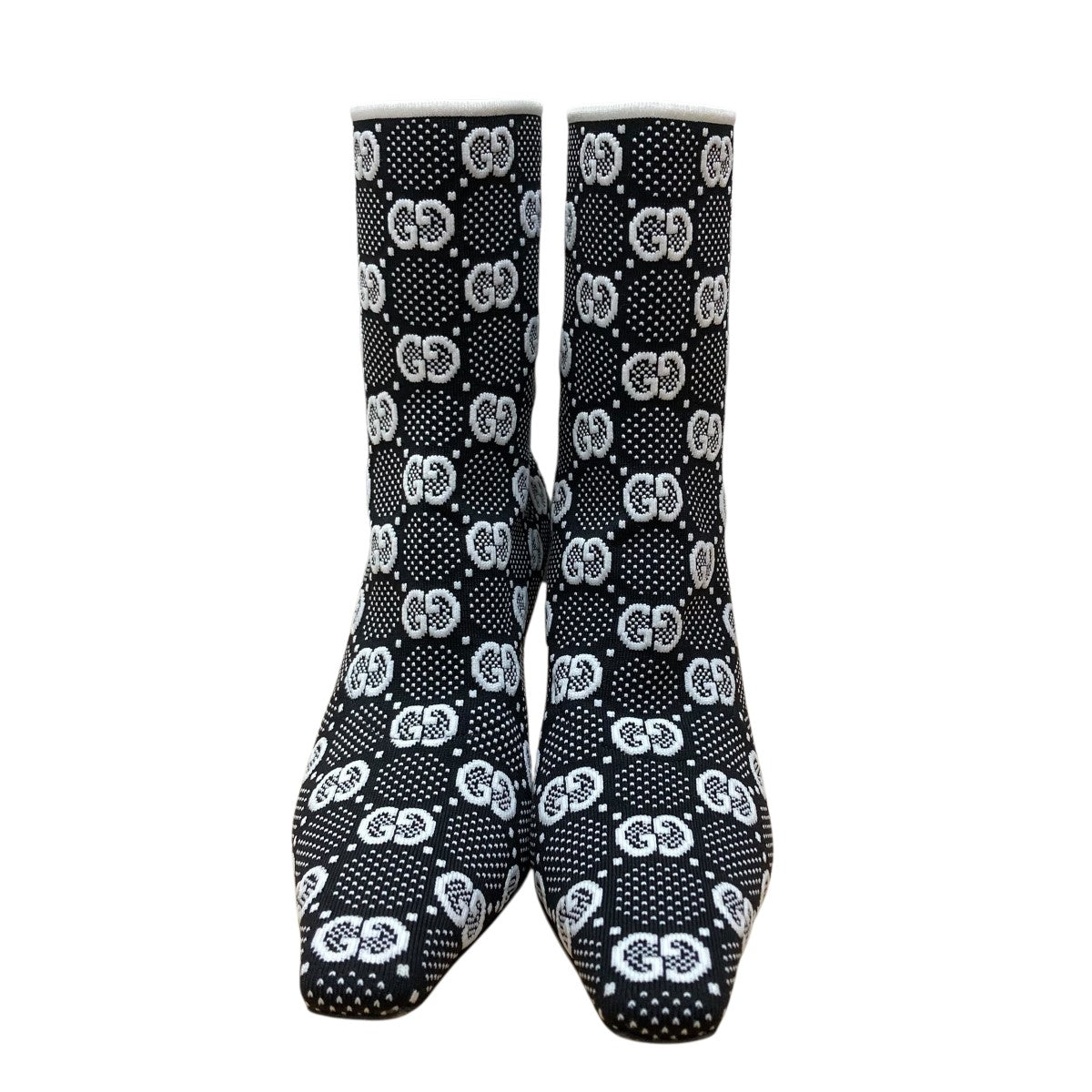 GUCCI ニットアンクルブーツ 古着・中古-2枚目のアイテム画像