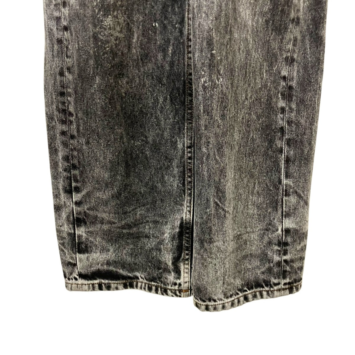 Y． PROJECT ウォッシュ加工デニムオーバーオール 古着・中古-4枚目のアイテム画像