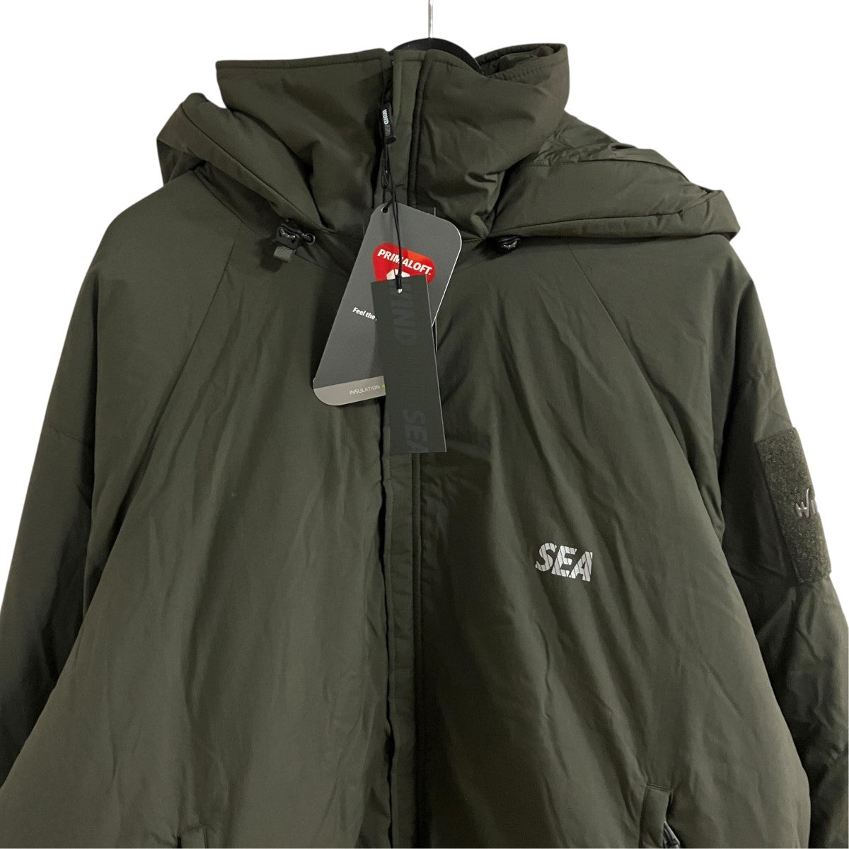 WILD THINGS×WIND AND SEA プリマロフトダウンジャケット WDS-WDTHGS
