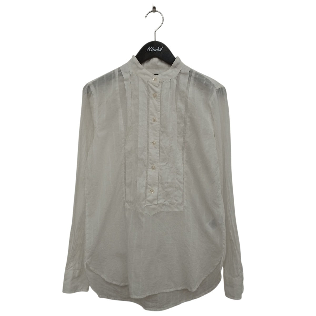 LAUREN RALPH LAUREN バンドカラーシャツ 古着・中古-1枚目のアイテム画像