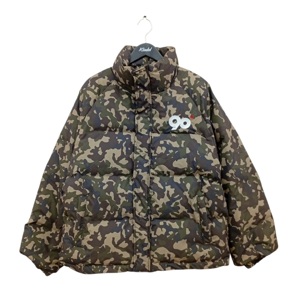 9090 カモフラージュ柄中綿ジャケットNN1549 古着・中古-1枚目のアイテム画像