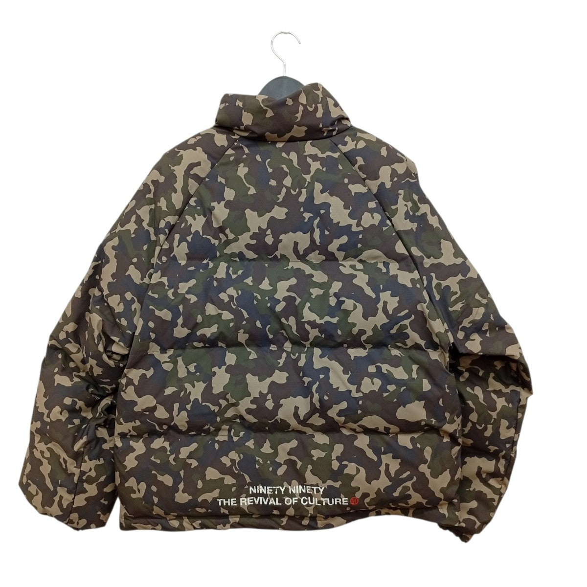 9090 カモフラージュ柄中綿ジャケットNN1549 古着・中古-2枚目のアイテム画像