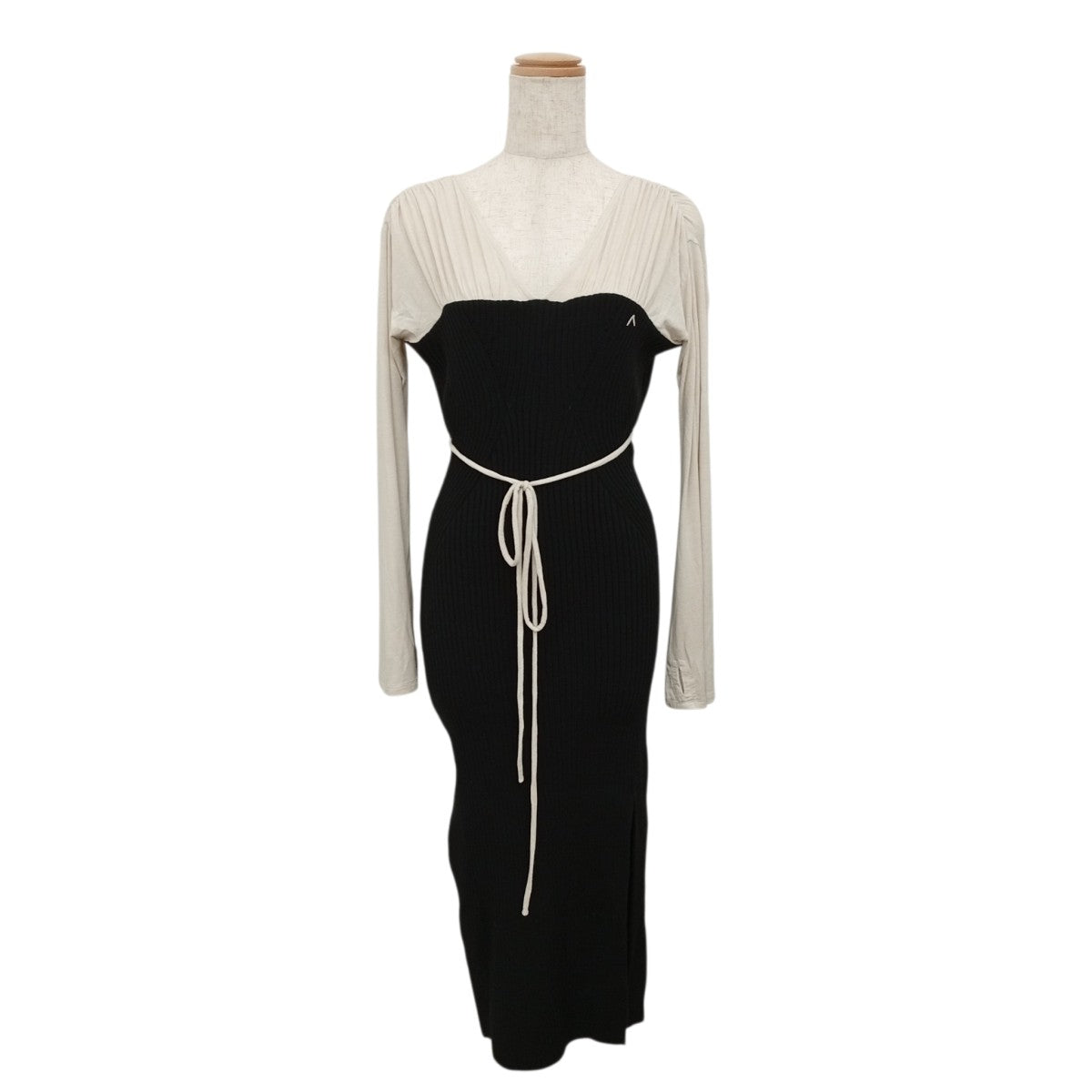 Susie set long dressニットワンピースAM1065