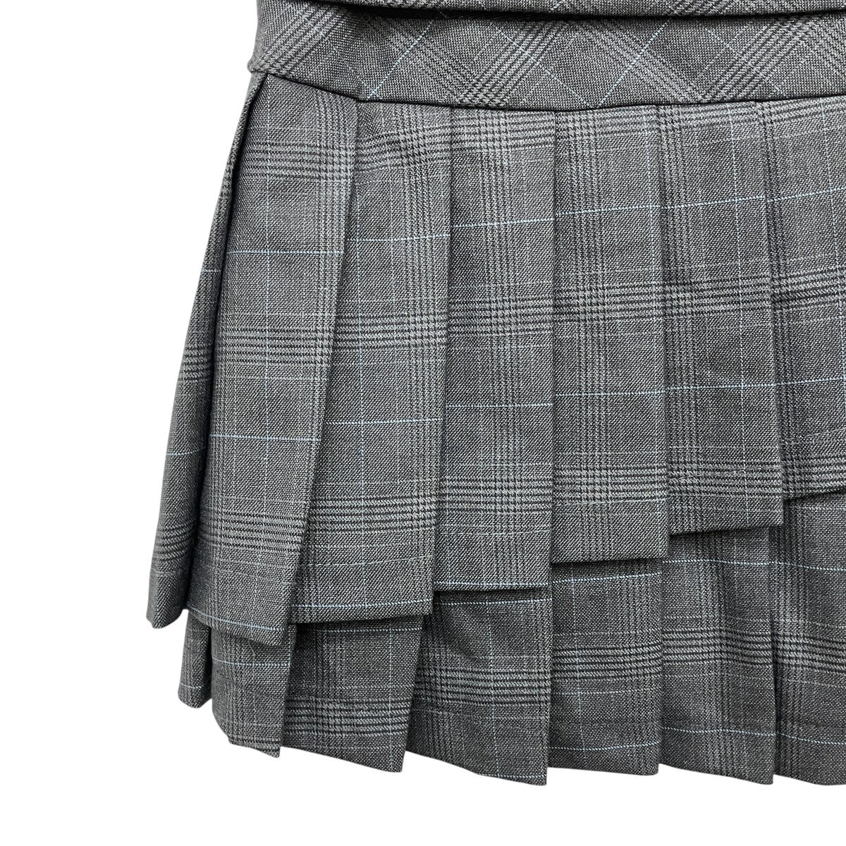 AND MARY チェックミニスカートAM1048 HOLLY MINI SKIRT 古着・中古-5枚目のアイテム画像