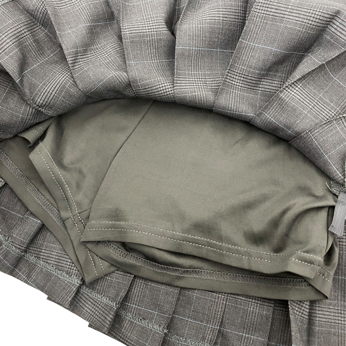 AND MARY チェックミニスカートAM1048 HOLLY MINI SKIRT 古着・中古-7枚目のアイテム画像