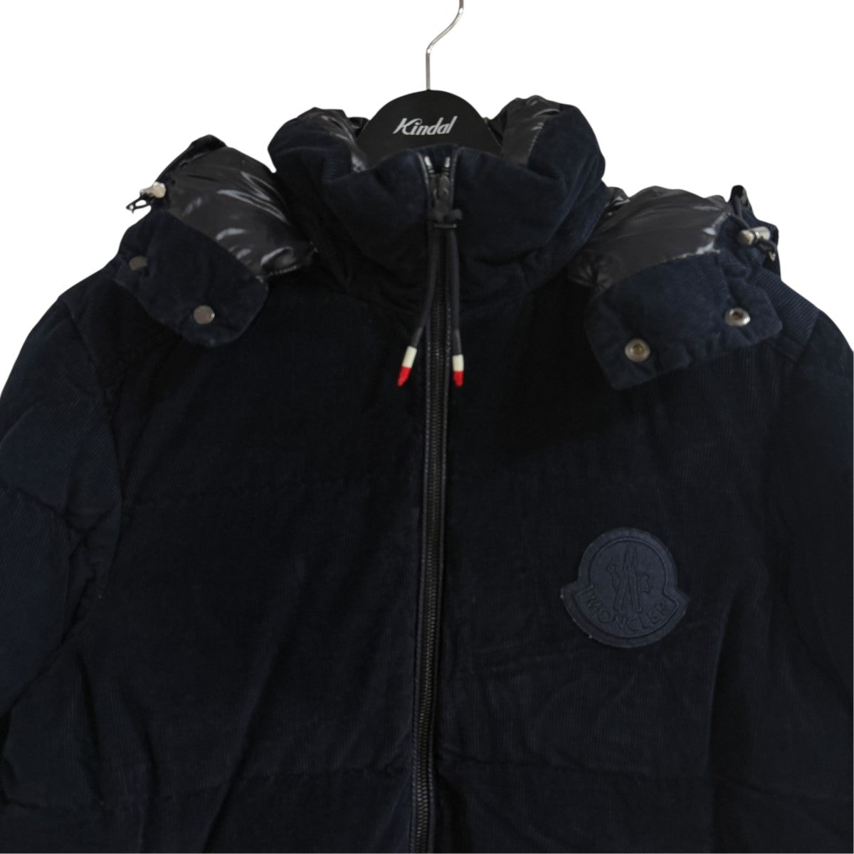 MONCLER コーデュロイダウンジャケット 古着・中古-2枚目のアイテム画像