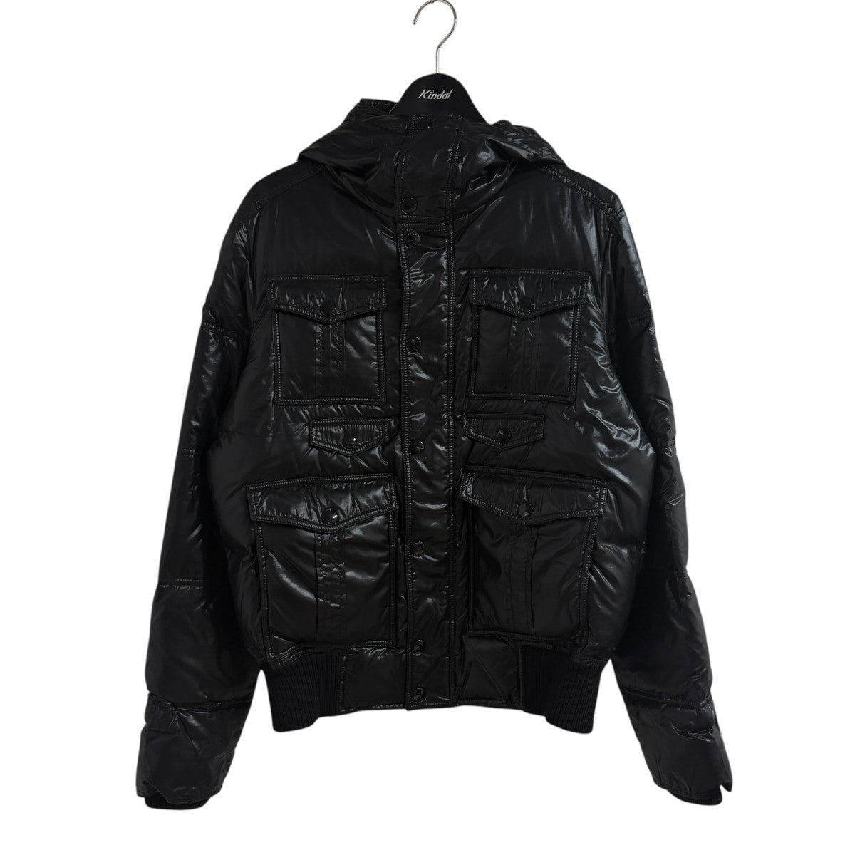 GUCCI ロゴワッペンダウンジャケット 古着・中古-1枚目のアイテム画像