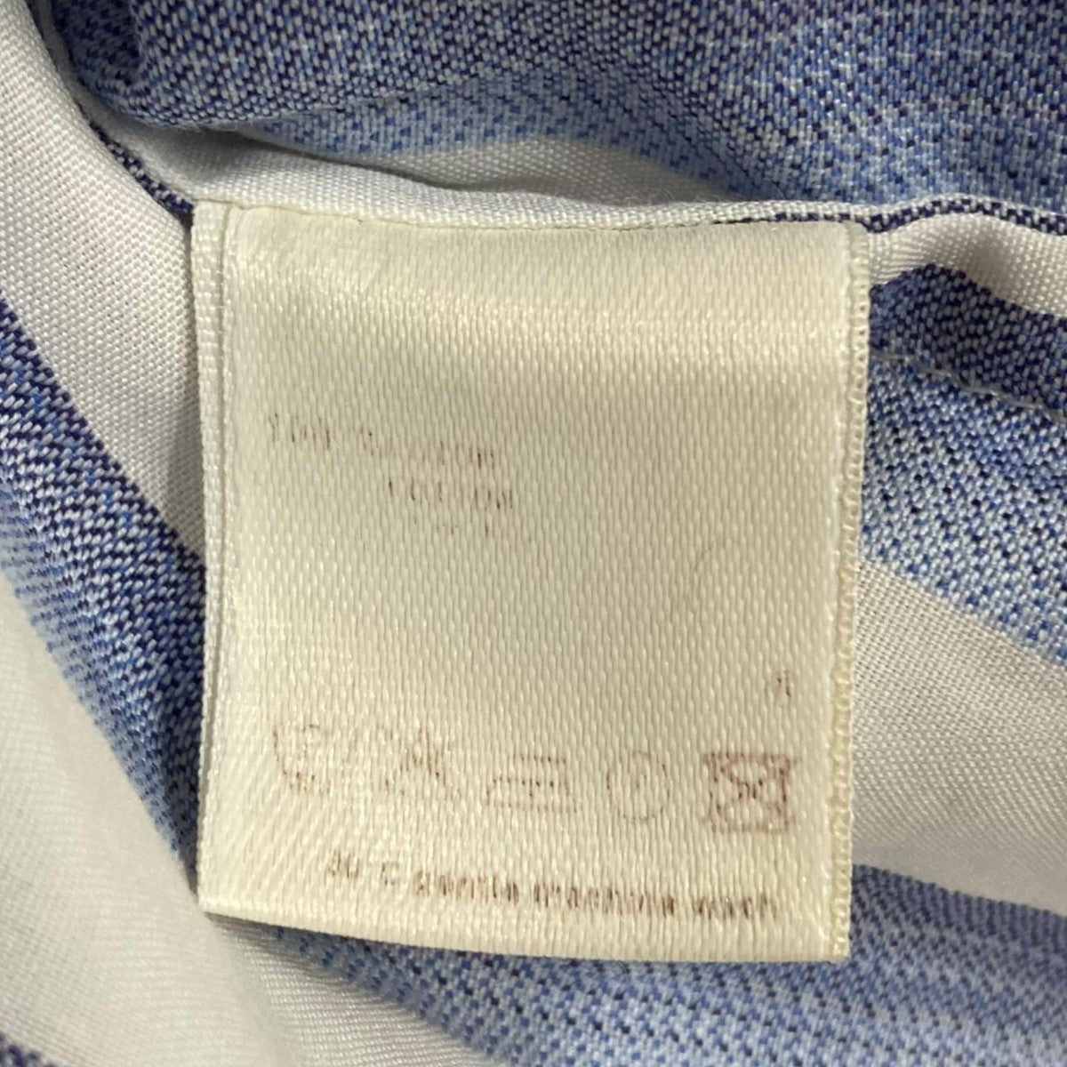 LOUIS VUITTON(ルイヴィトン) ストライプシャツ ブルー×ホワイト