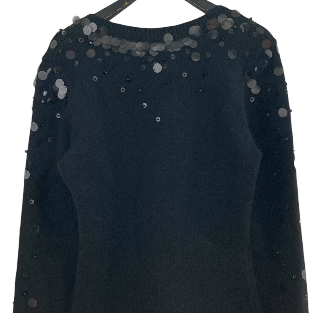 23AW｢SPANGLE ANGOLA WOOL KNIT｣スパンコールニットセーターFTC234-0702