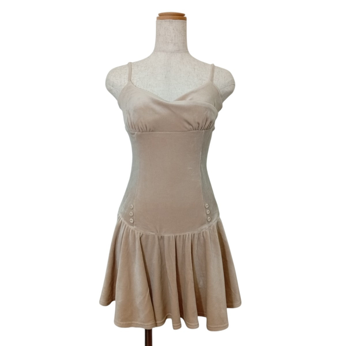 Betty flare mini dressアンサンブルミニドレスAM1234