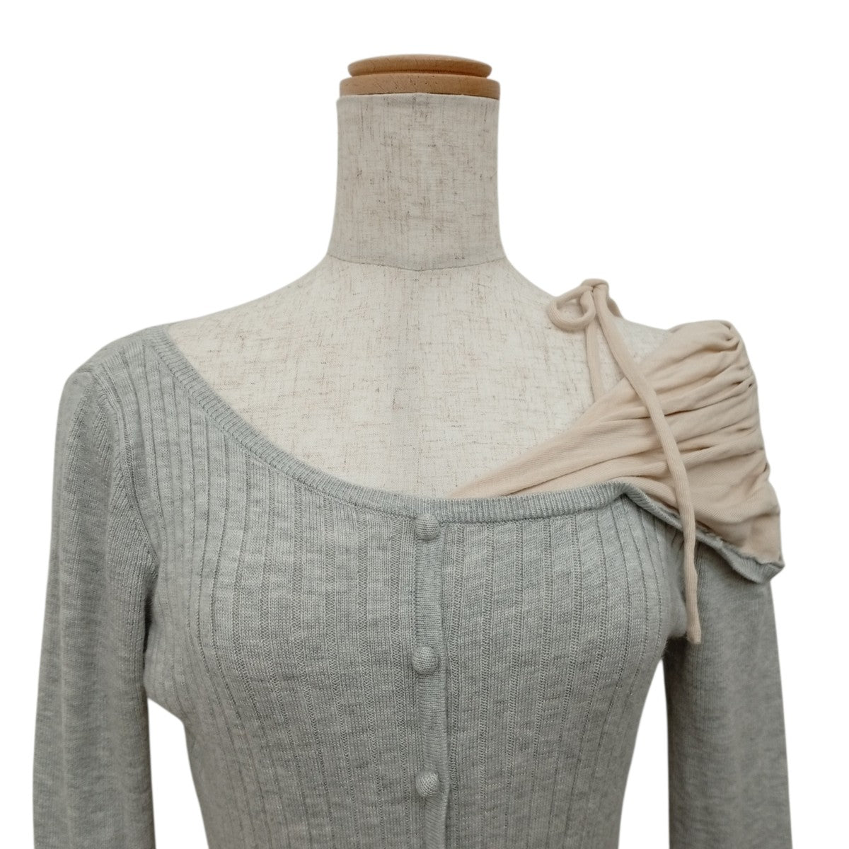 Helen knit flare mini dressニットワンピースAM1125