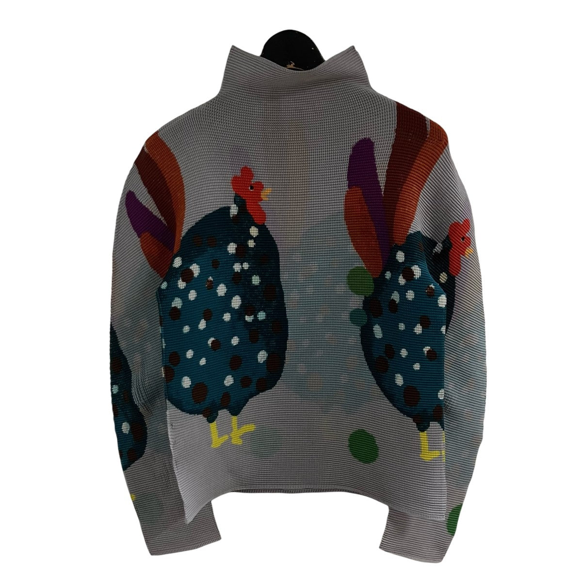 me ISSEY MIYAKE(ミーイッセイミヤケ) 総柄プリーツブラウス MI53FJ971