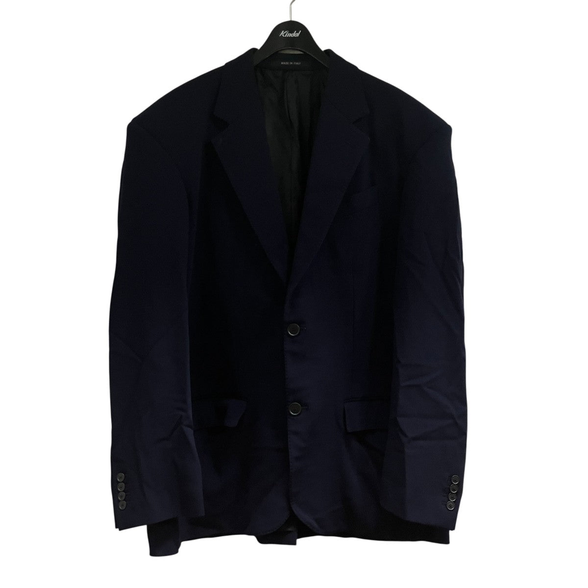 Oversized Wool Jacket パワーショルダーテーラードジャケット