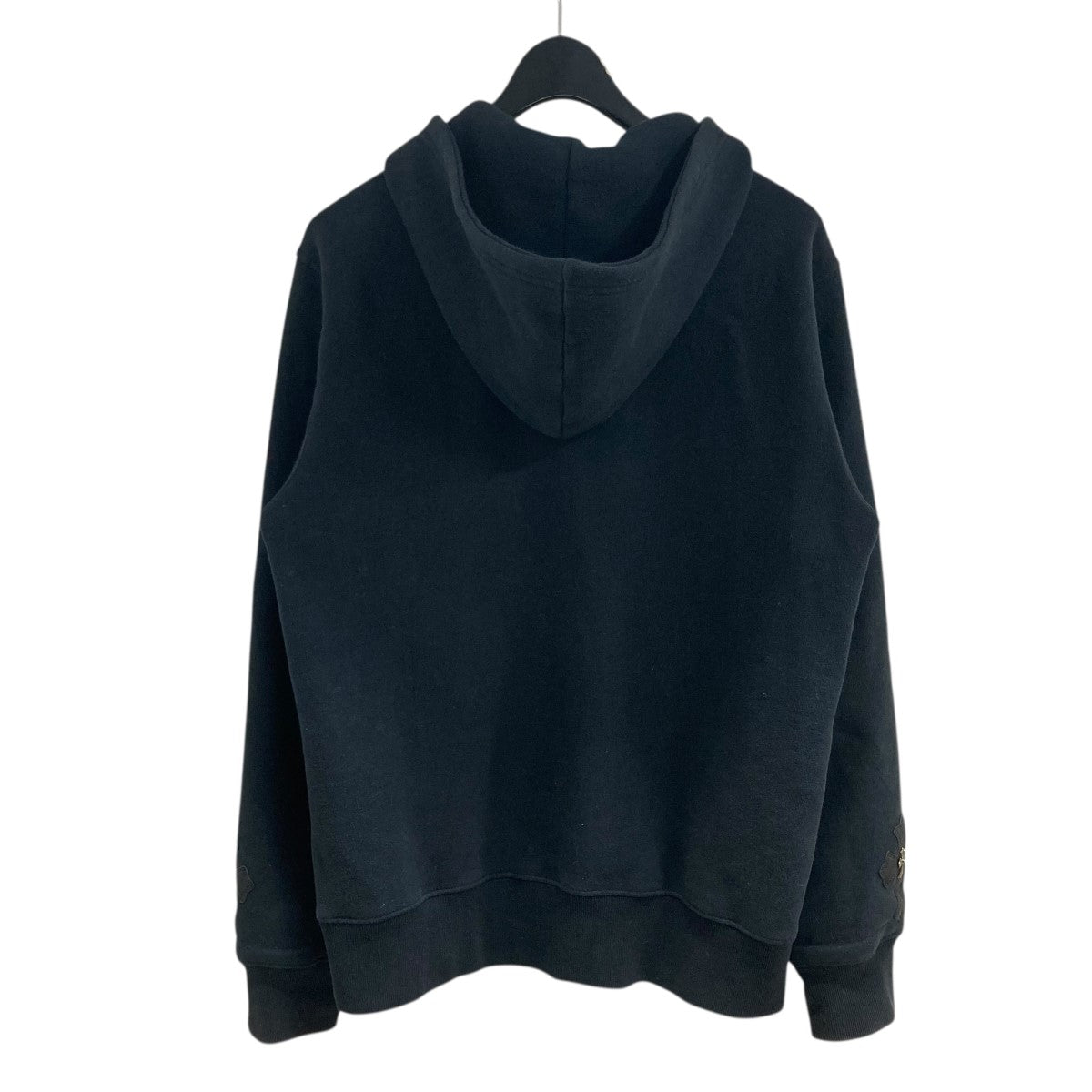 CHROME HEARTS 袖クロスパッチジップアップパーカー 古着・中古-4枚目のアイテム画像