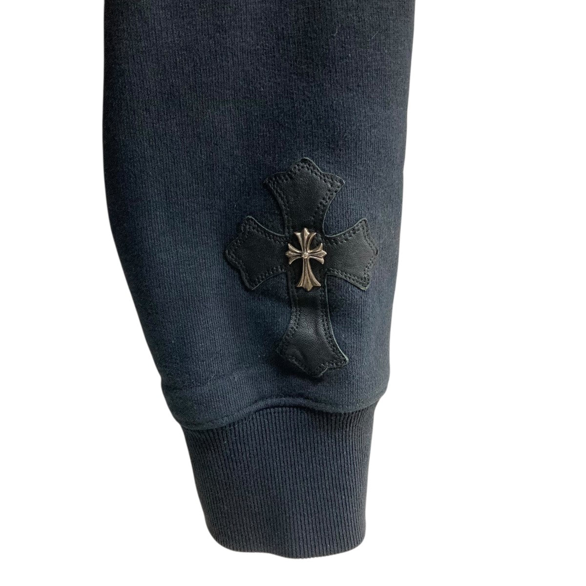 CHROME HEARTS 袖クロスパッチジップアップパーカー 古着・中古-6枚目のアイテム画像