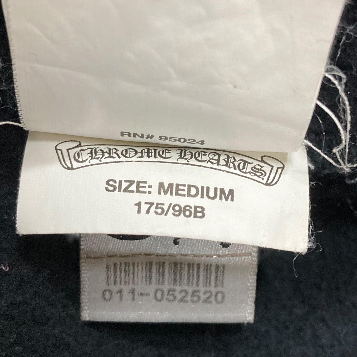 CHROME HEARTS 袖クロスパッチジップアップパーカー 古着・中古-9枚目のアイテム画像