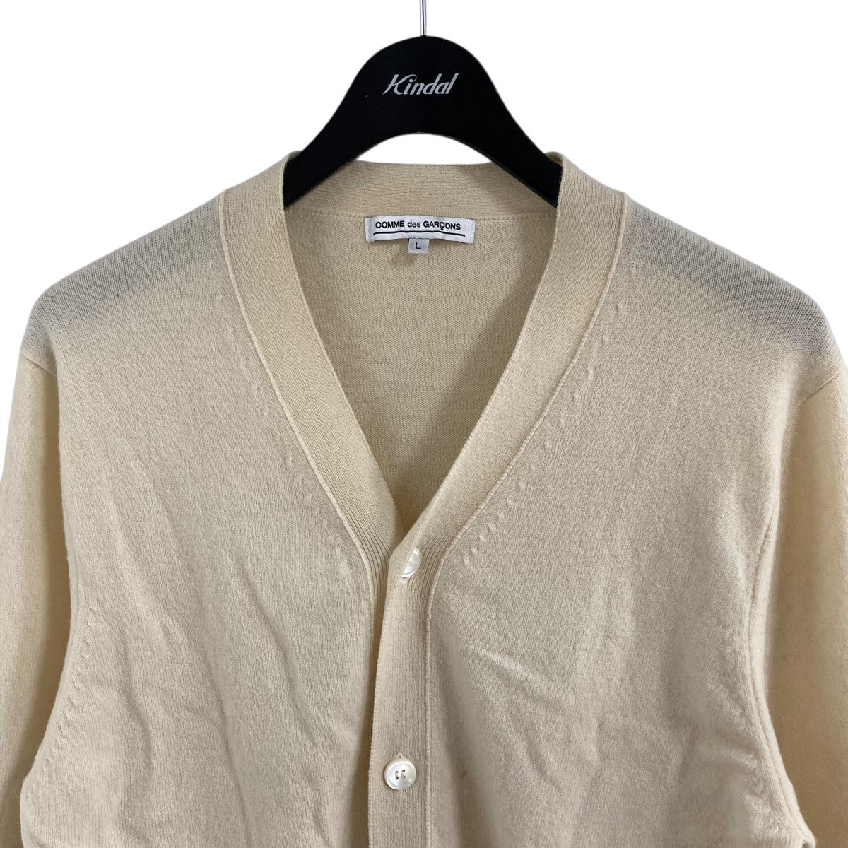 COMME des GARCONS ニットカーディガン 古着・中古-2枚目のアイテム画像