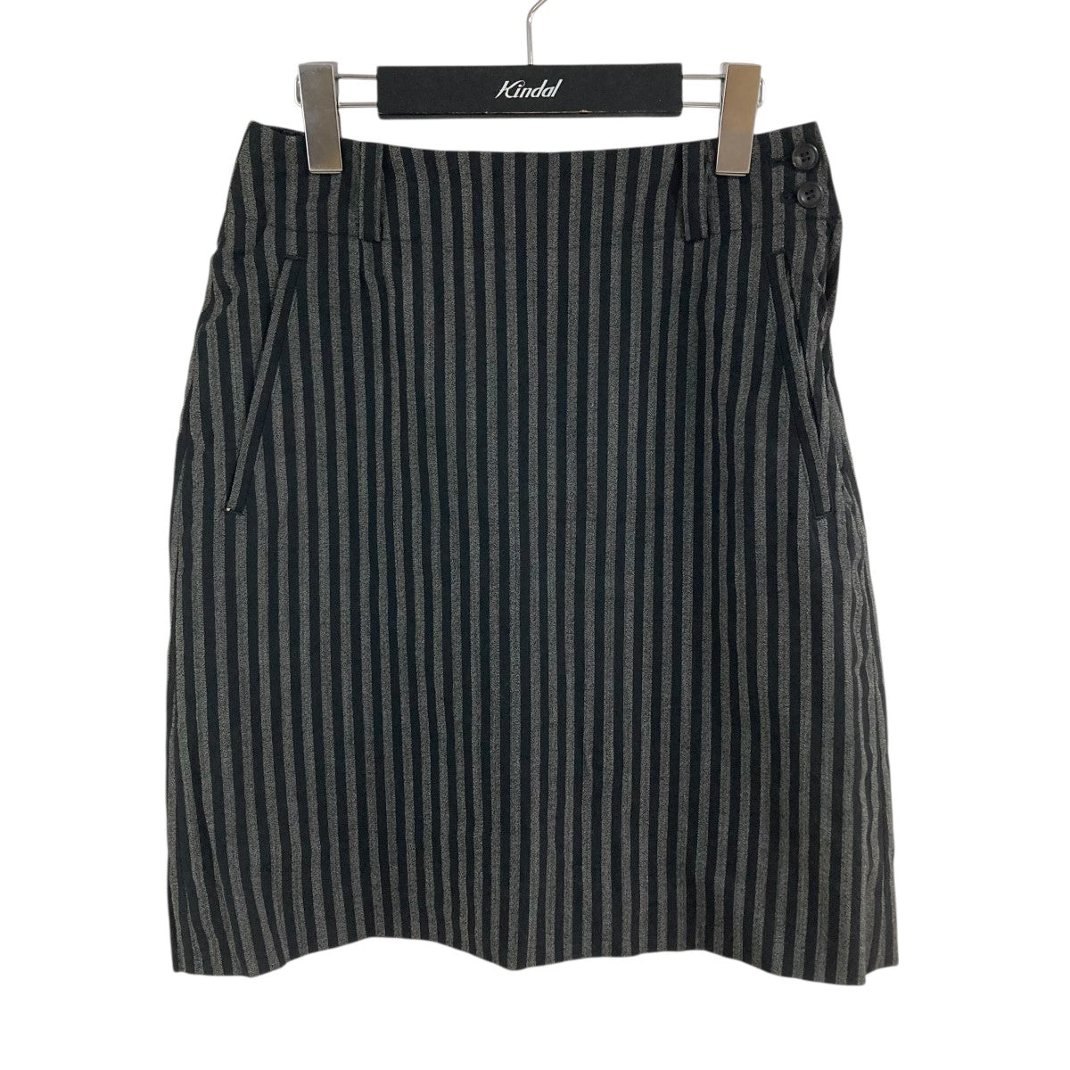 ISSEY MIYAKE ストライプスカート 古着・中古-1枚目のアイテム画像