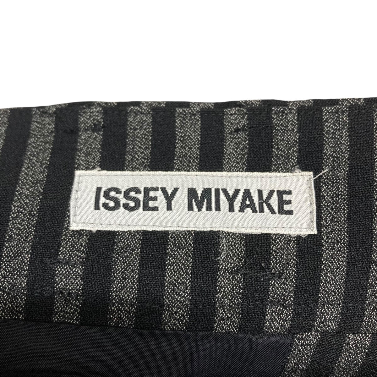 ISSEY MIYAKE ストライプスカート 古着・中古-5枚目のアイテム画像
