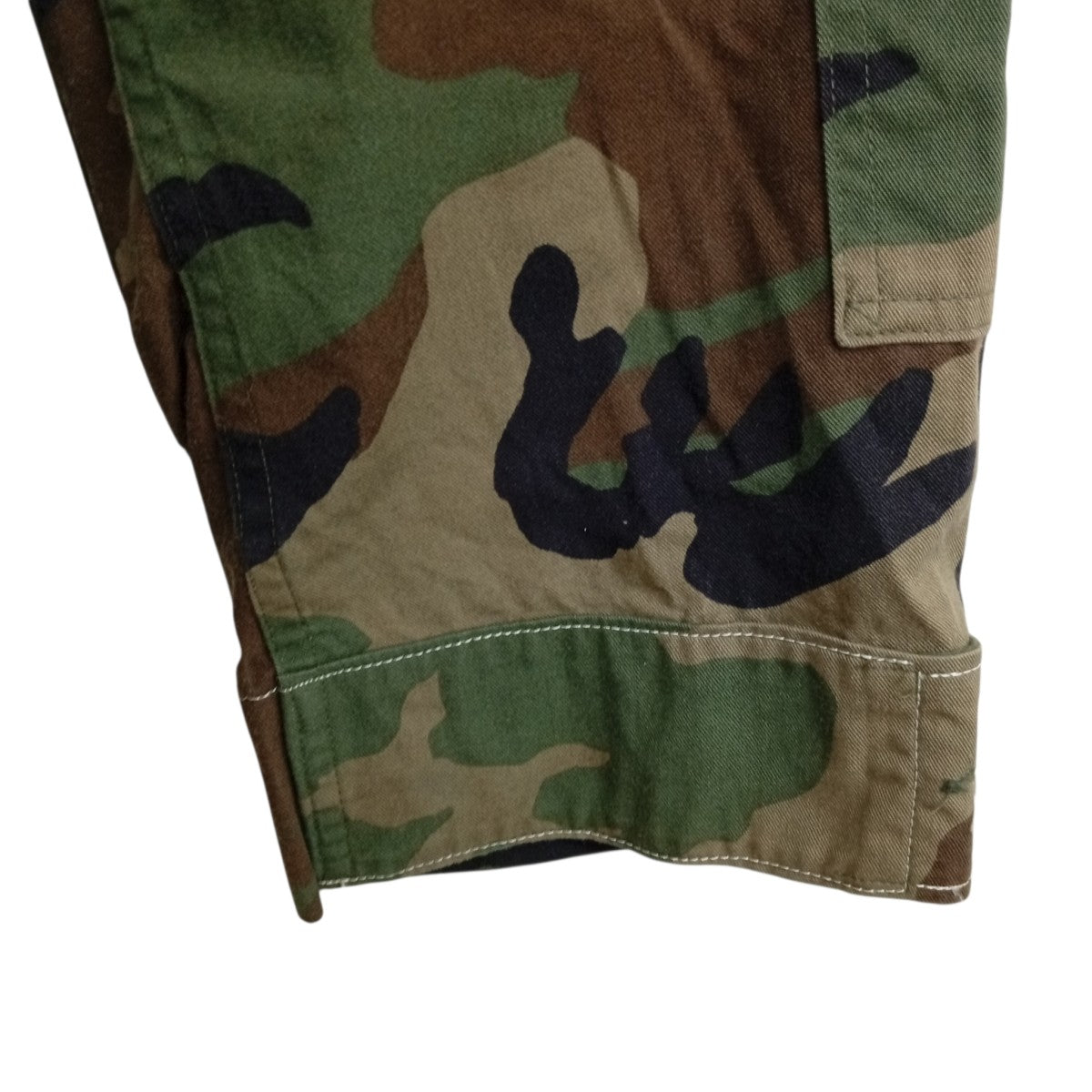 BASICKS 23SSUS．ARMYカモ柄ミリタリージャケット5672-14-980-059 古着・中古-8枚目のアイテム画像