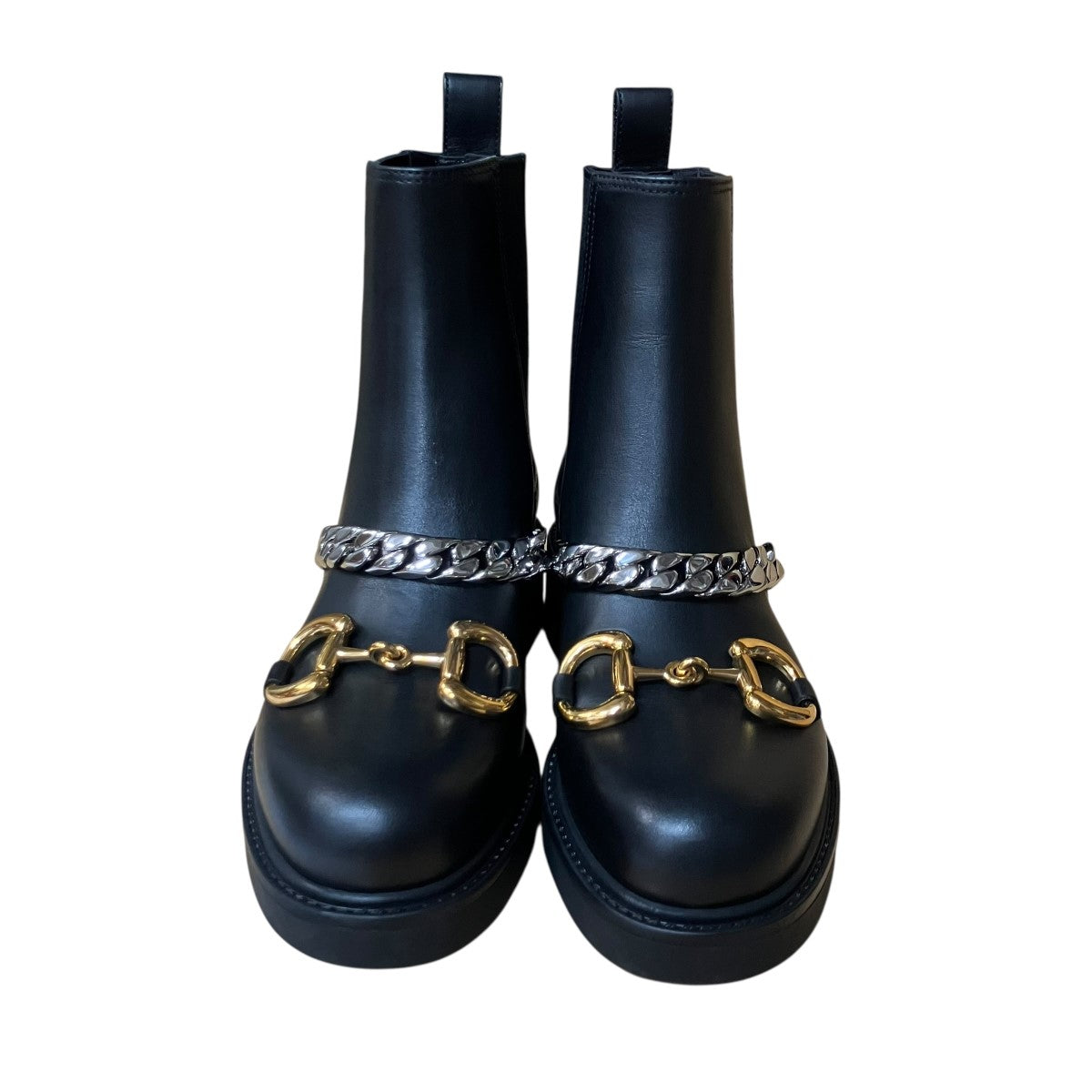 GUCCI ホースビットサイドゴアブーツ 古着・中古-2枚目のアイテム画像