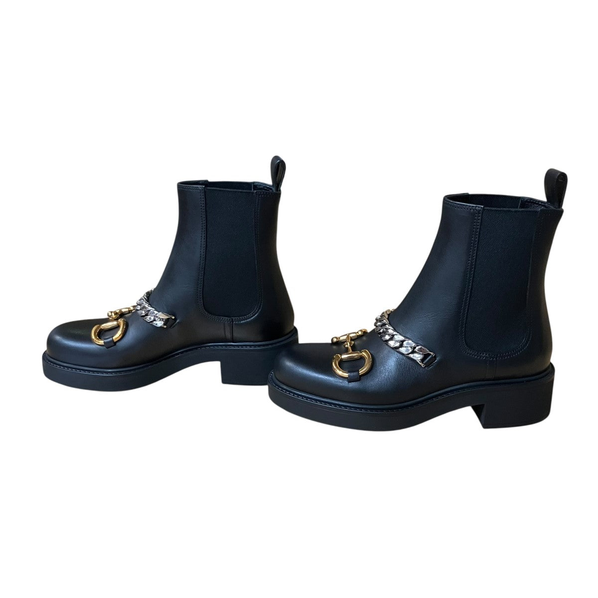 GUCCI ホースビットサイドゴアブーツ 古着・中古-3枚目のアイテム画像