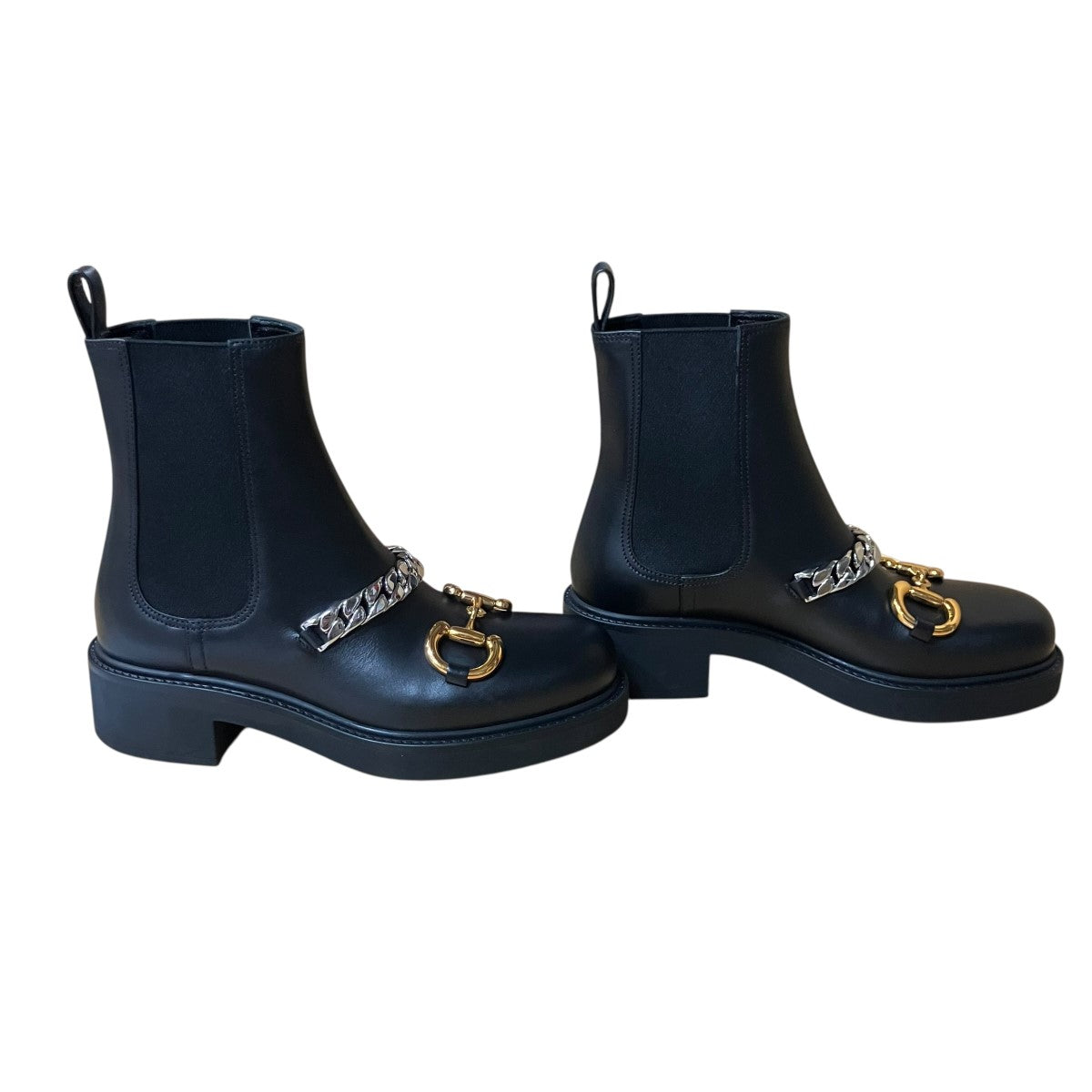 GUCCI ホースビットサイドゴアブーツ 古着・中古-4枚目のアイテム画像