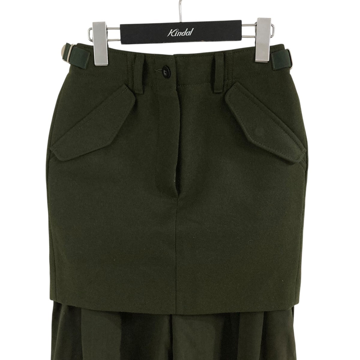 sacai スーチングスカート 古着・中古-2枚目のアイテム画像