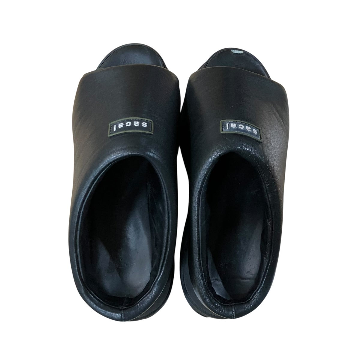 sacai パデッドウェッジミュール サンダル 古着・中古-6枚目のアイテム画像