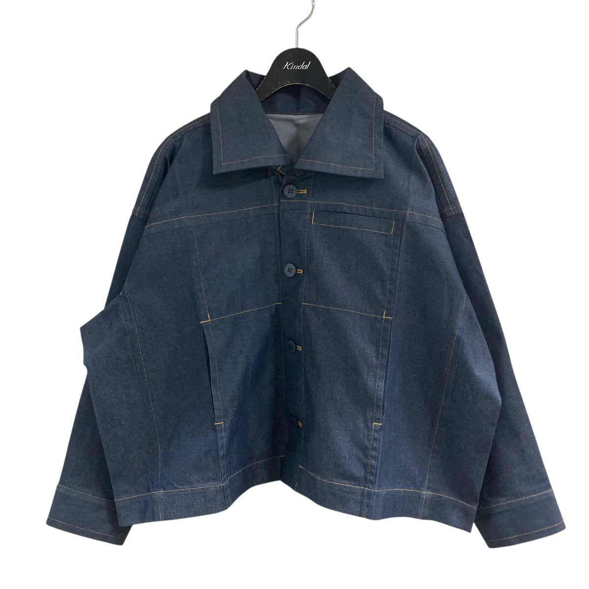 me ISSEY MIYAKE フラットデニムジャケット 古着・中古-1枚目のアイテム画像