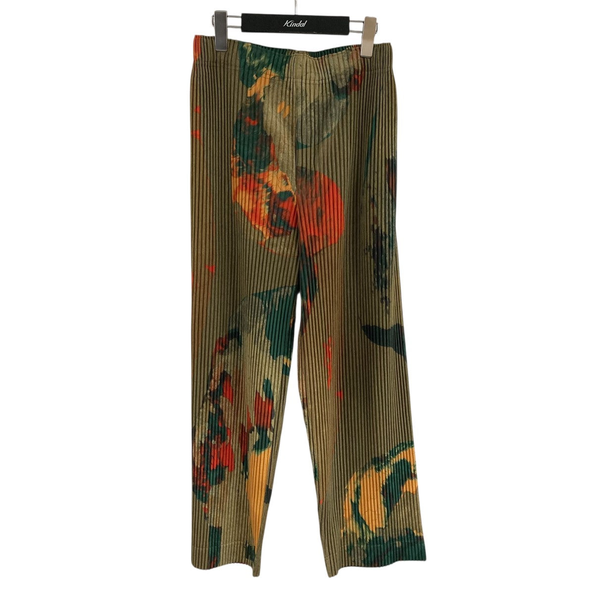 HOMME PLISSE ISSEY MIYAKE ペイントストーンストレートパンツ 古着・中古-1枚目のアイテム画像