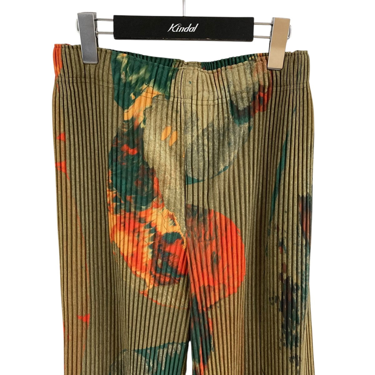 HOMME PLISSE ISSEY MIYAKE ペイントストーンストレートパンツ 古着・中古-2枚目のアイテム画像