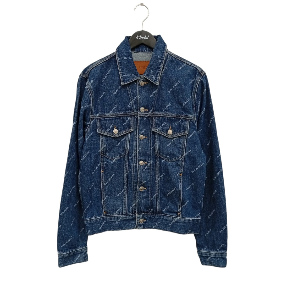 Sandro デニムジャケット 古着・中古-1枚目のアイテム画像
