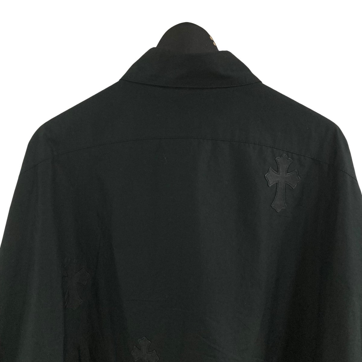 CHROME HEARTS クロスパッチ付マハルキタシャツ 古着・中古-4枚目のアイテム画像