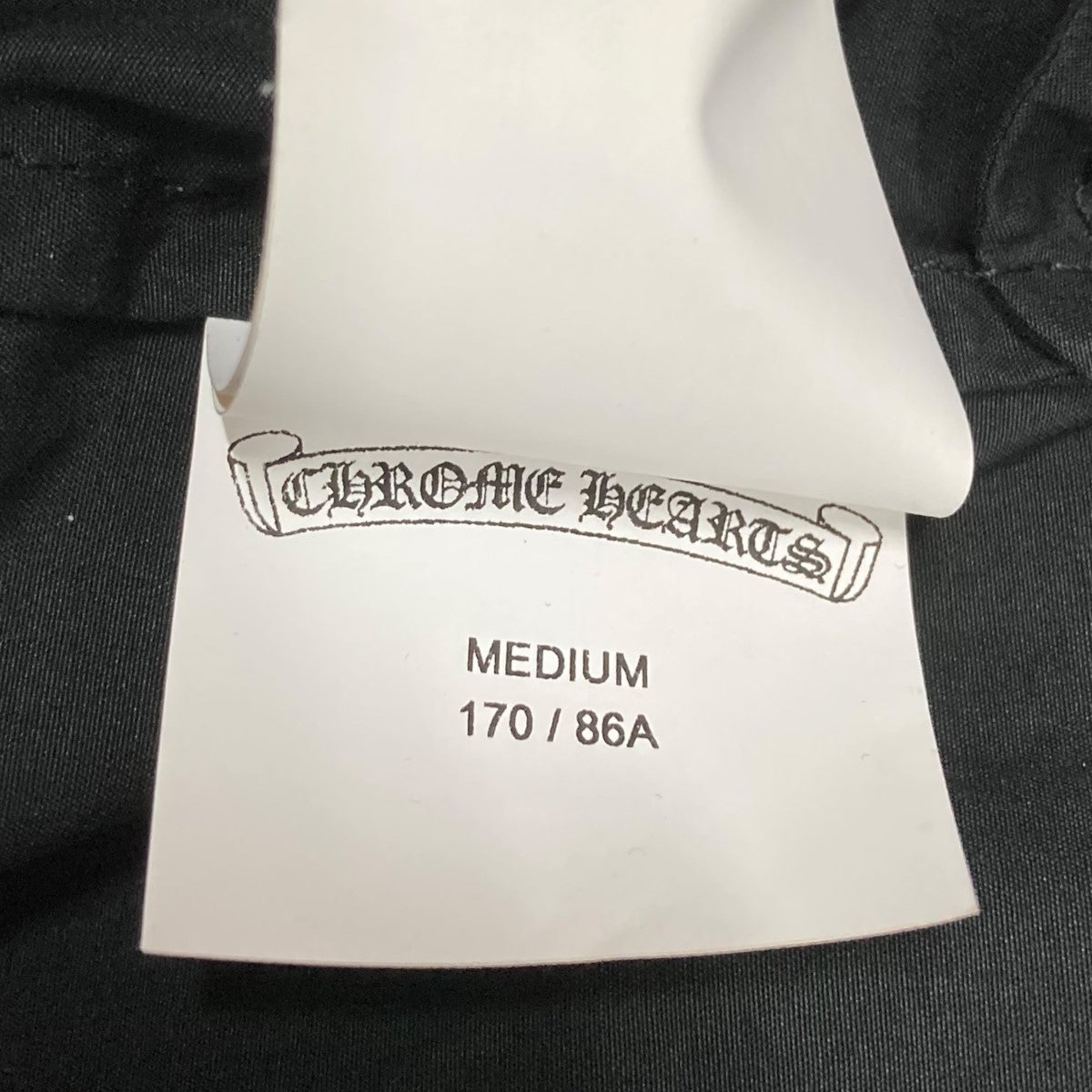 CHROME HEARTS クロスパッチ付マハルキタシャツ 古着・中古-6枚目のアイテム画像