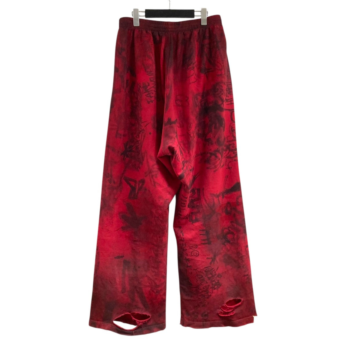 バレンシアガ Y2K トライバルスウェットパンツ アーキタイプフリース XS BALENCIAGA(バレンシアガ) 23SS｢Skater Baggy Sweatpants｣スケーター