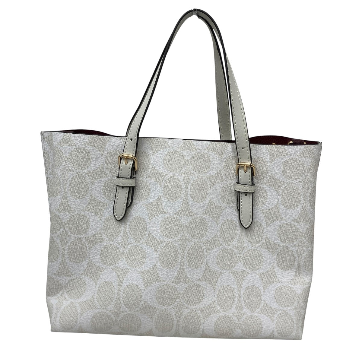 COACH シグネチャーハンドバッグC2141-C4250 古着・中古-2枚目のアイテム画像