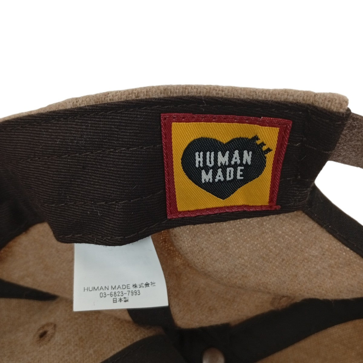 HUMAN MADE ロゴキャップ 古着・中古-6枚目のアイテム画像