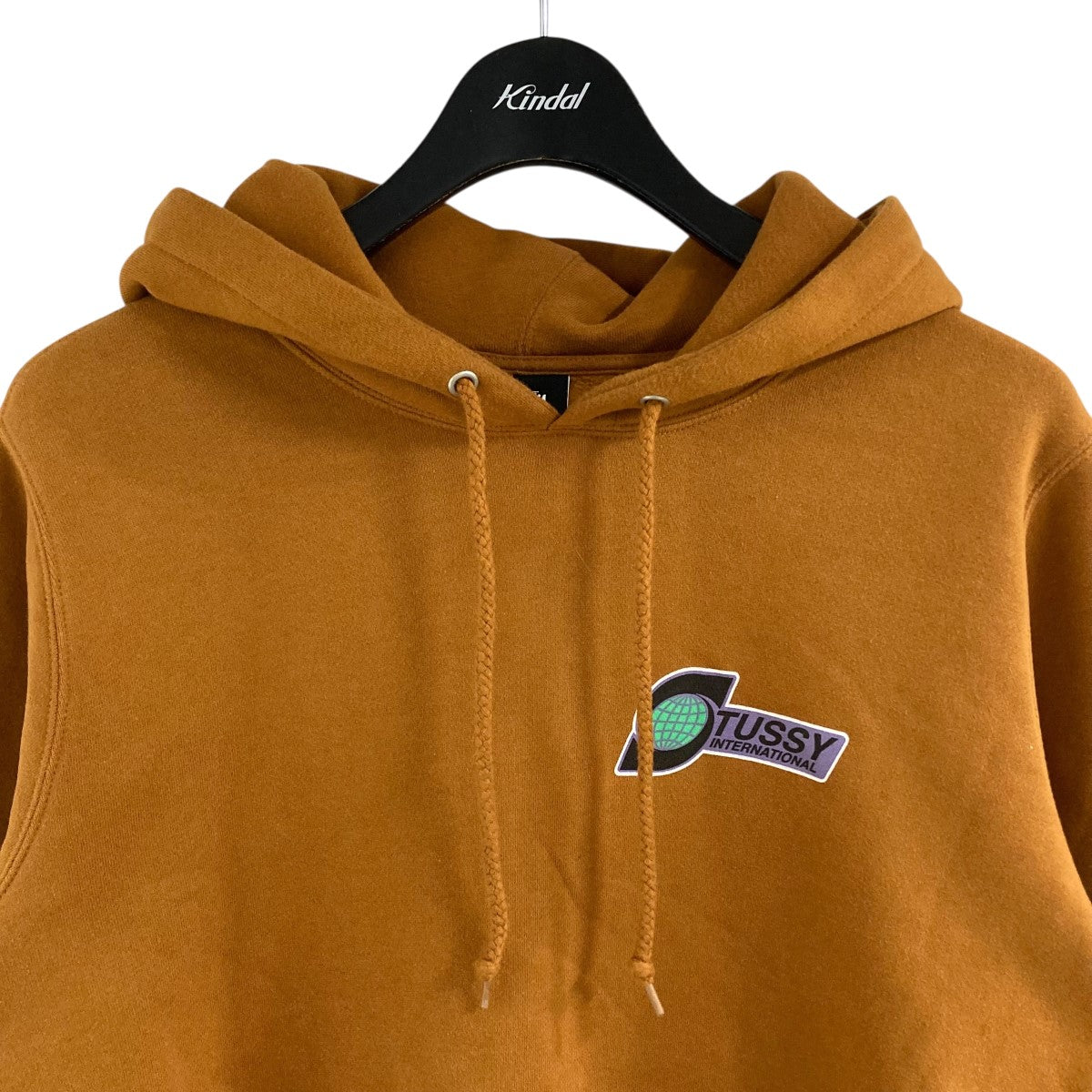 stussy バックプリントプルオーバーパーカー 古着・中古-2枚目のアイテム画像